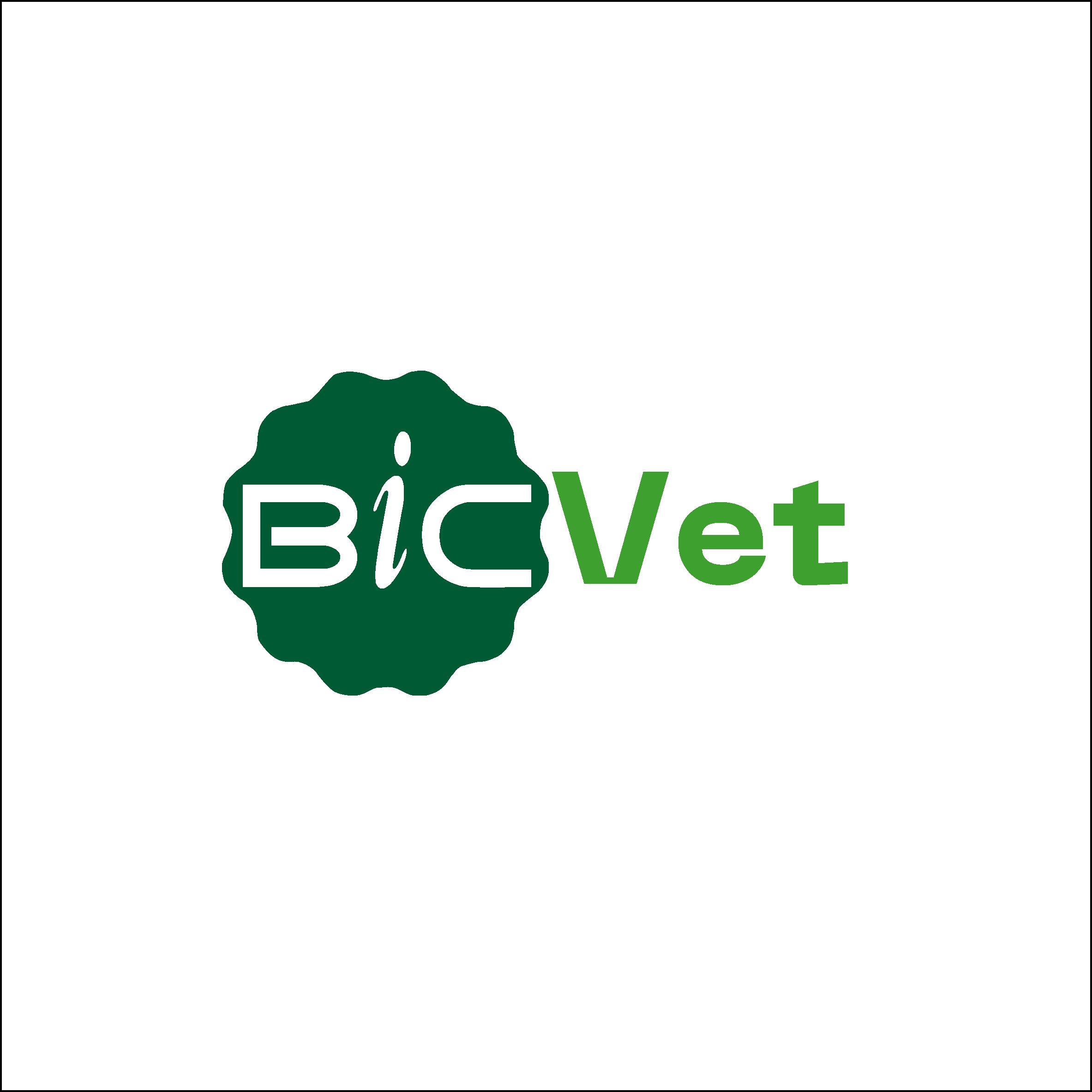 BIC vet square logo