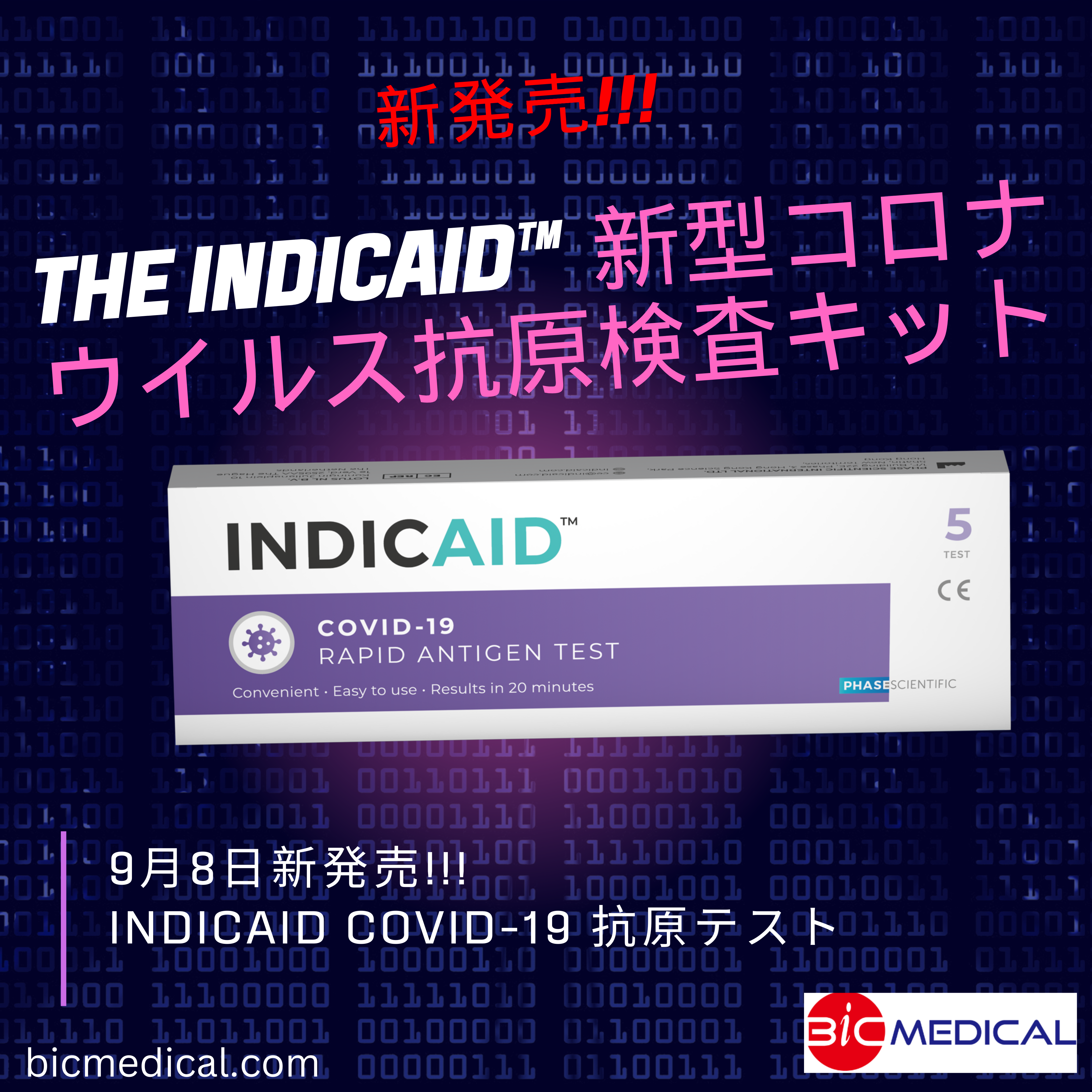 INDICAID™COVID 19 Antigen